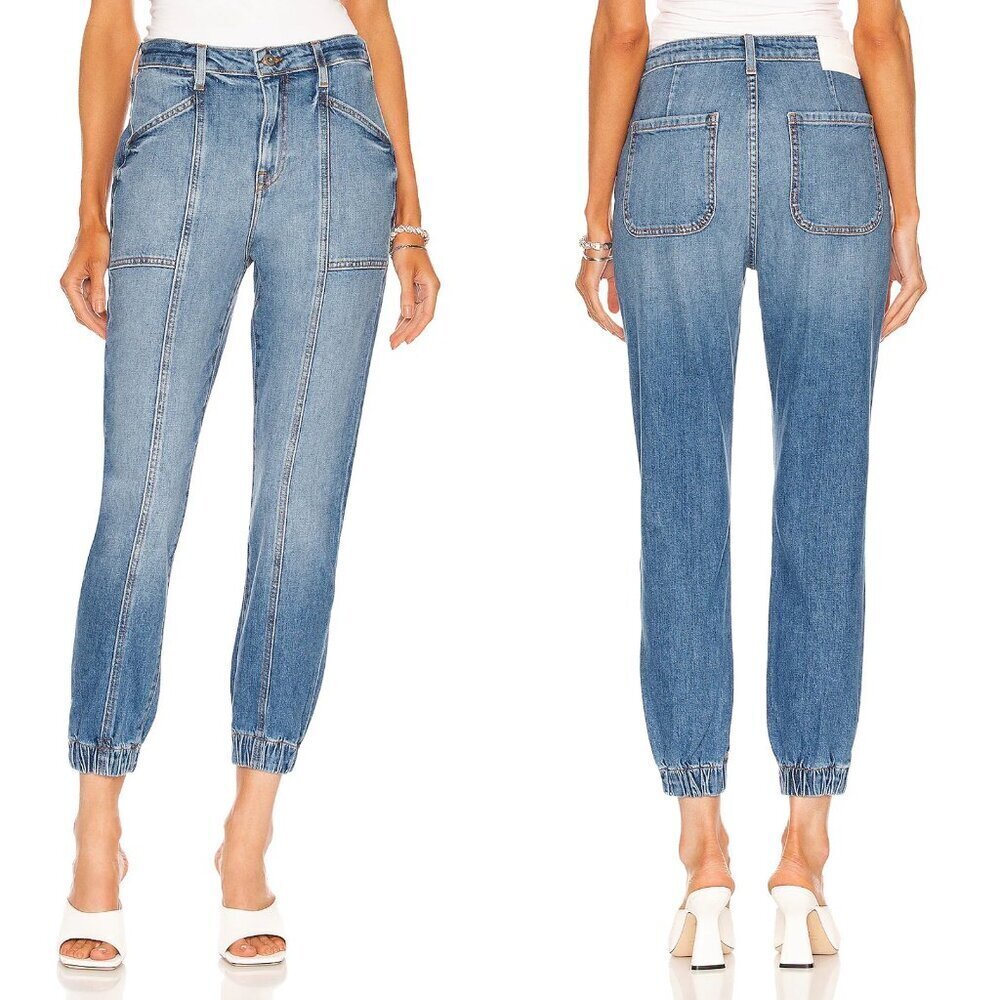New JONATHAN SIMKHAI Wiley Loose Jogger Jeans Size 27